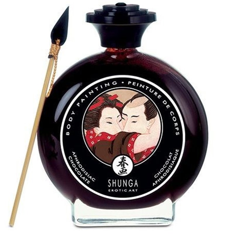 Shunga Body Paint Sabor Chocolate