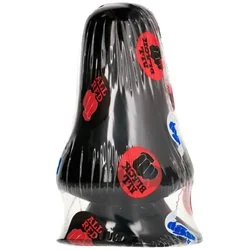 All Black Plugue Anal Preto 12cm