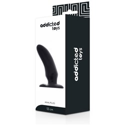 Addicted Toys Plug Addicted Toys Anal 12Cm Preto