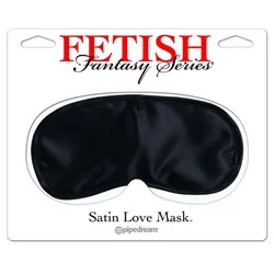 Fetish Fantasy Venda Satin Love Mascara Preta