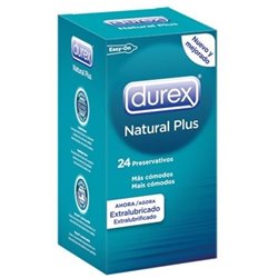 Durex Preservativos Natural Plus x24