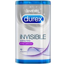 Durex Preservativos Extra Fino, Extra Sensitivo 12 unidades