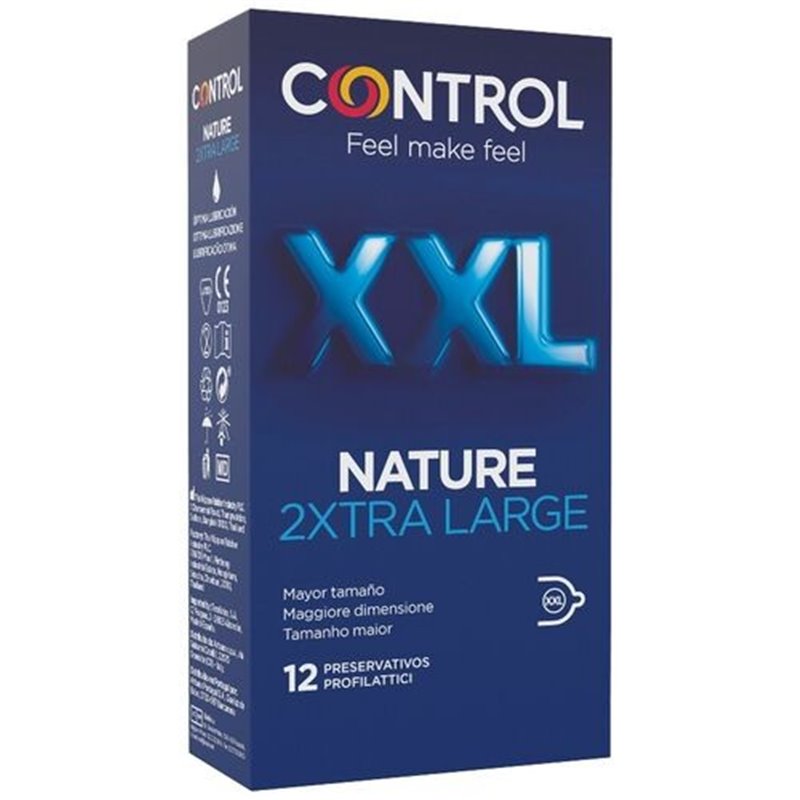 Control Nature XXL Preservativos 12 Unidades