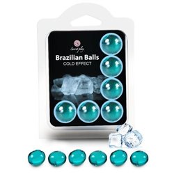 Secret Play Bolas Explosivas Brazilian Balls Efeito Frio x6