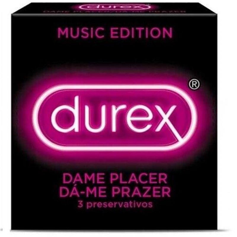 Durex Preservativos Pleasure Me x3