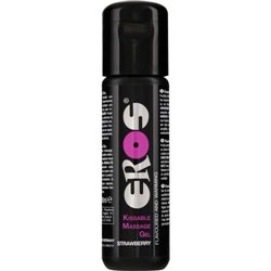 Eros Kissable Massage Gel Warming Strawberry 100ml