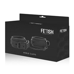 Fetish Collection Submissive Ankle Cuffs Vegan Leather