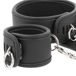 Fetish Collection Submissive Leather And Handcuffs Vegan Leather