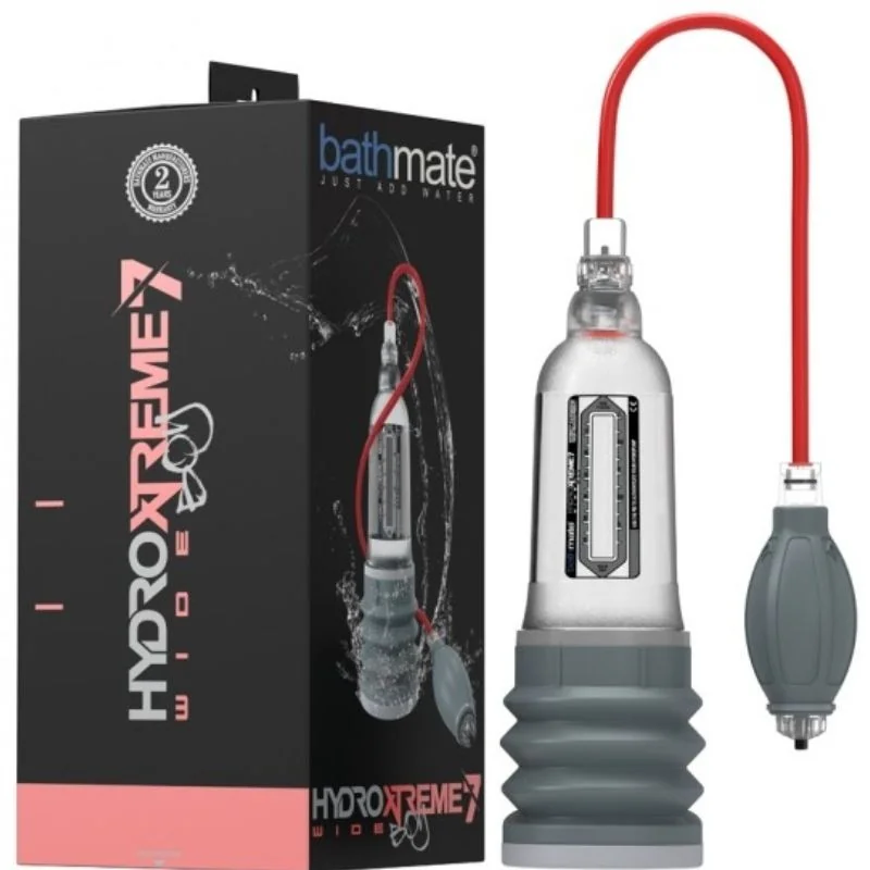 Bathmate Bomba Pénis Hydromax 7 Wide Boy Clear