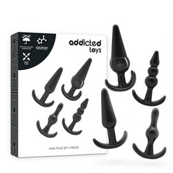 Addicted Toys 4 Anal Plugs Set