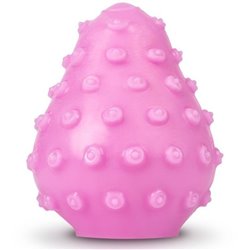 G-Vibe Ovo texturado e reutilizável G-Egg - Rosa