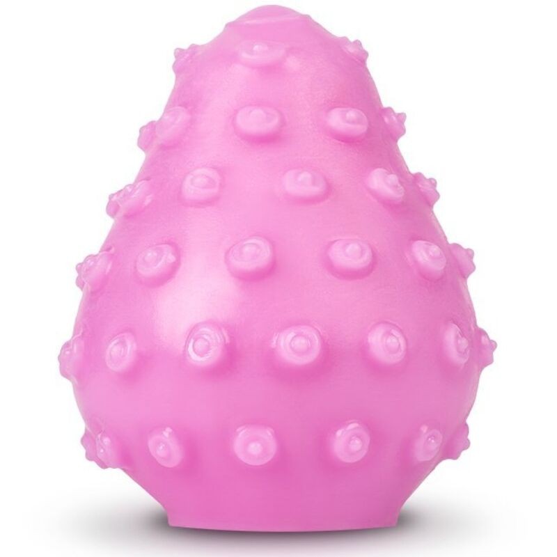 G-Vibe Ovo texturado e reutilizável G-Egg - Rosa