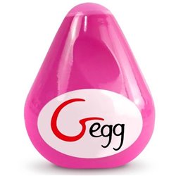 G-Vibe Ovo texturado e reutilizável G-Egg - Rosa