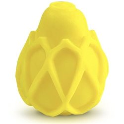 G-Vibe Ovo texturado e reutilizável G-Egg - Amarelo