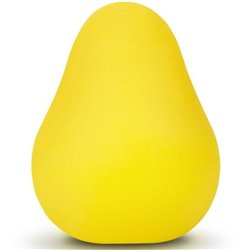 G-Vibe Ovo texturado e reutilizável G-Egg - Amarelo