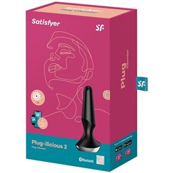 Satisfyer Plug Anal Plug Ilicious 2 Plug Vibrador Preto