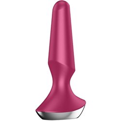 Satisfyer Plug Anal Plug Ilicious 2 Plug Vibrador Vermelho