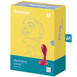 Satisfyer Plug Anal Backdoor Lover Vermelho