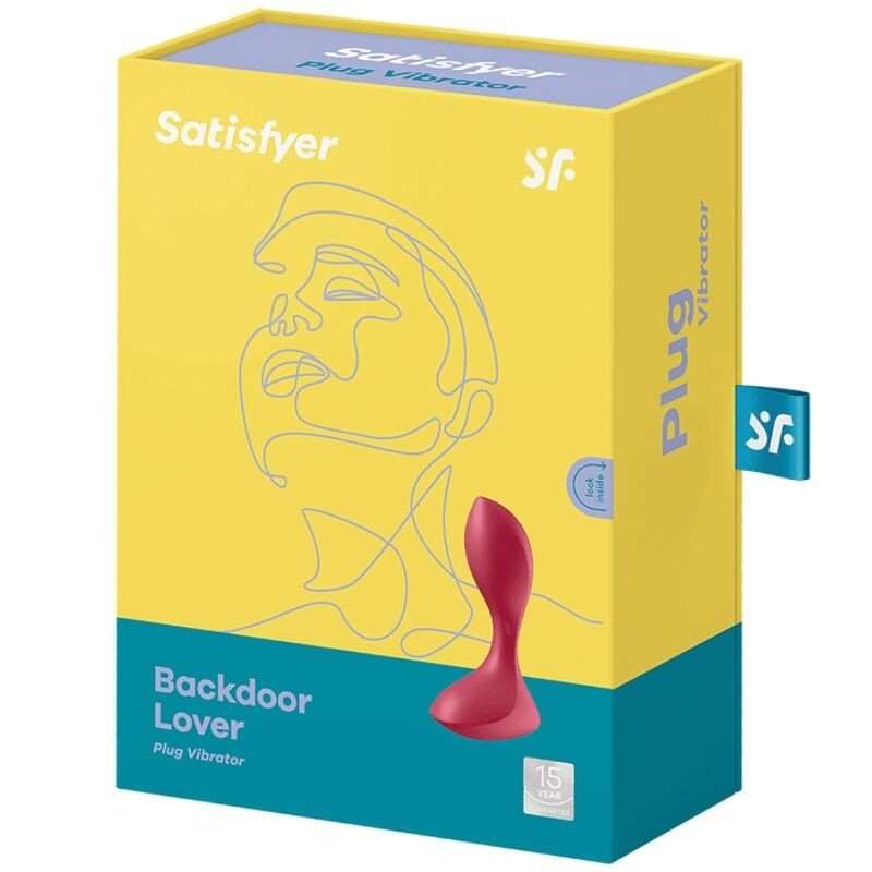 Satisfyer Plug Anal Backdoor Lover Vermelho