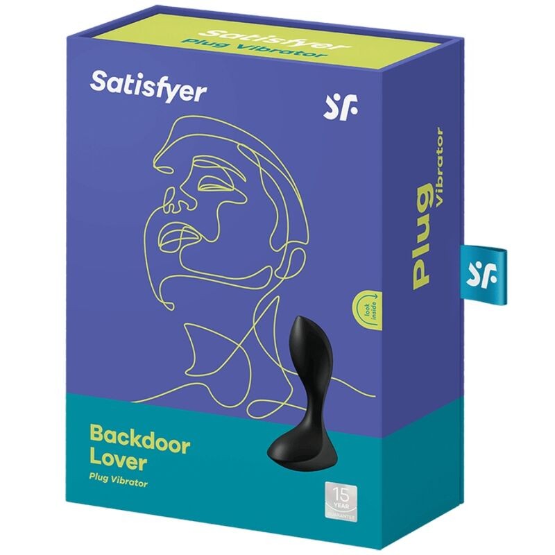 Satisfyer Plug Anal Backdoor Lover Preto