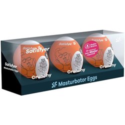 Satisfyer 3 Ovos Masturbadores - Crunchy