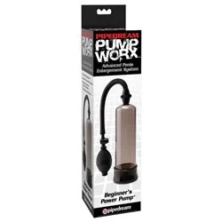 Pipedream Bomba Vácuo Pump Worx Beginner's Power Pump Preta