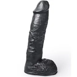 Hung System Dildo Realista Mickey 24Cm X 5Cm Negro
