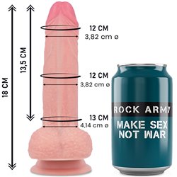 Rock Army Liquid Silicone Premium Mustang Realistic 18cm