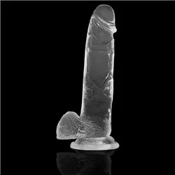 XRay Dildo Jelly Realista Transparente 22CM