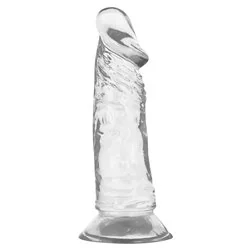 XRay Dildo Jelly Realista Transparente 16,5CM