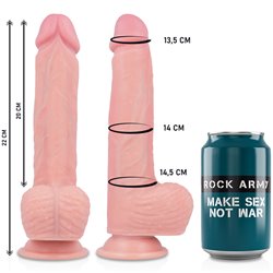 Rock Army Vibrador Hawk Rotação e Vibração 22cm