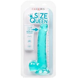 Calex Size Queen Dildo Azul 20.3cm