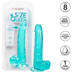 Calex Size Queen Dildo Azul 20.3cm