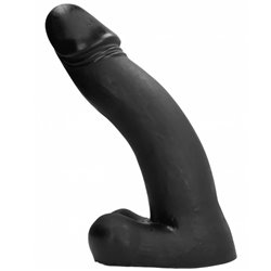 All Black Dildo Negro 45 cm