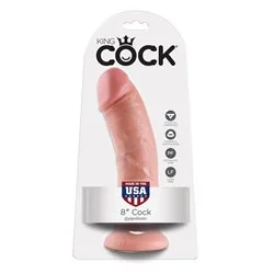 Pipedream Dildo Realístico King Cock 8" White