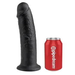 Pipedream Dildo Realístico King Cock 10" Black