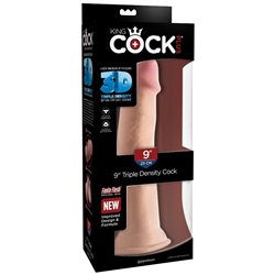 Pipedream Dildo Kingcock Dildo Tripla Densidade 22,9 x 5,3Cm