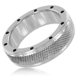 Metal Hard Metalhard Cock Ring Aço 50MM