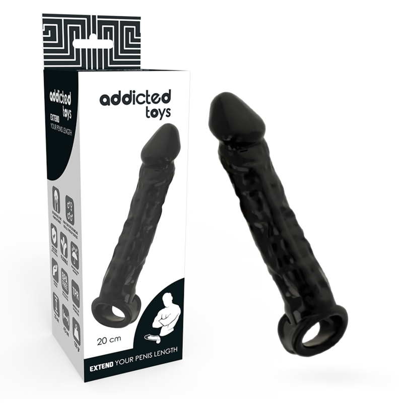 Addicted Toys Dong Extensão Black