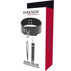 Darkness Dark Ness Locking Posture Collar Black