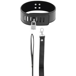 Darkness Dark Ness Locking Posture Collar Black