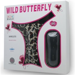 Ly-Baile Wild Butterfly Vibrating Thong With Remote Control