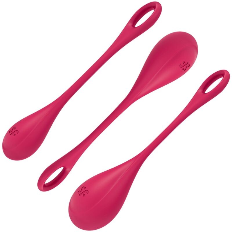 Satisfyer Bolas de Kegel Yoni Power 1 Vermelho