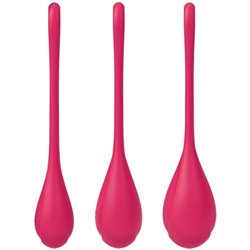 Satisfyer Bolas de Kegel Yoni Power 1 Vermelho