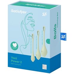 Satisfyer Bolas de Kegel Yoni Power 2 Verde