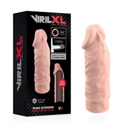 Viril Plus Extensão XL Liquid Silicone V5 Natural