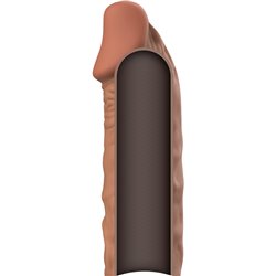 Viril Plus Extensão Liquid Silicone V5 Castanho