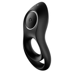 Satisfyer Legendary Duo Vibrating Ring Black
