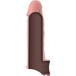 Viril Plus Extensão  Extra Confort Liquid Silicone V9 Natural