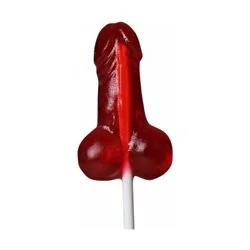 Chupa Chupa em Forma Penis Morango